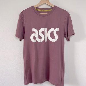 Asics Tiger T-Shirt, Eggplant, Size Medium, worn twice
